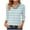 Light Blue, variant on Womens Fall Top Womens Tops Fall Casual Quarter Sleeve Tops Woman Women's Blouses New & Trending