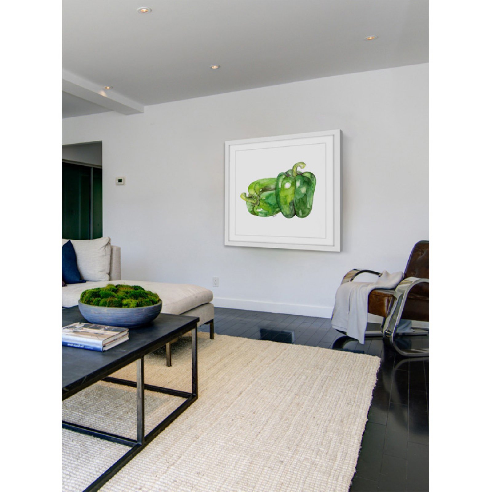 Marmont Hill "Bell Peppers" by Rachel Byler Framed Painting Art Print