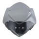 thumbnail image 2 of Parabrisas ABS para motocicleta - Deflector de viento delantero para parabrisas de motocicleta gris claro, 2 of 3