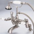 thumbnail image 1 of Water Creation F6-0008-02-PL Robinet de Baignoire Classique Réglable au Centre du Pont - Nickel Brossé et Gris, 1 of 1