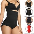thumbnail image 3 of VASLANDA Waist Trainer for Women Seamless Butt Lifter Panty Hi-Waist Double Tummy Control Shapewear Stomach Body Shaper Postpartum Faja, 3 of 7