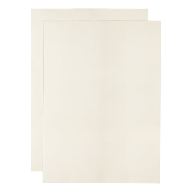 Unique Bargains 2Pieces 14 Count Cross Stitch Cloth 20 by 28 Inch Embroidery Fabric, Beige White