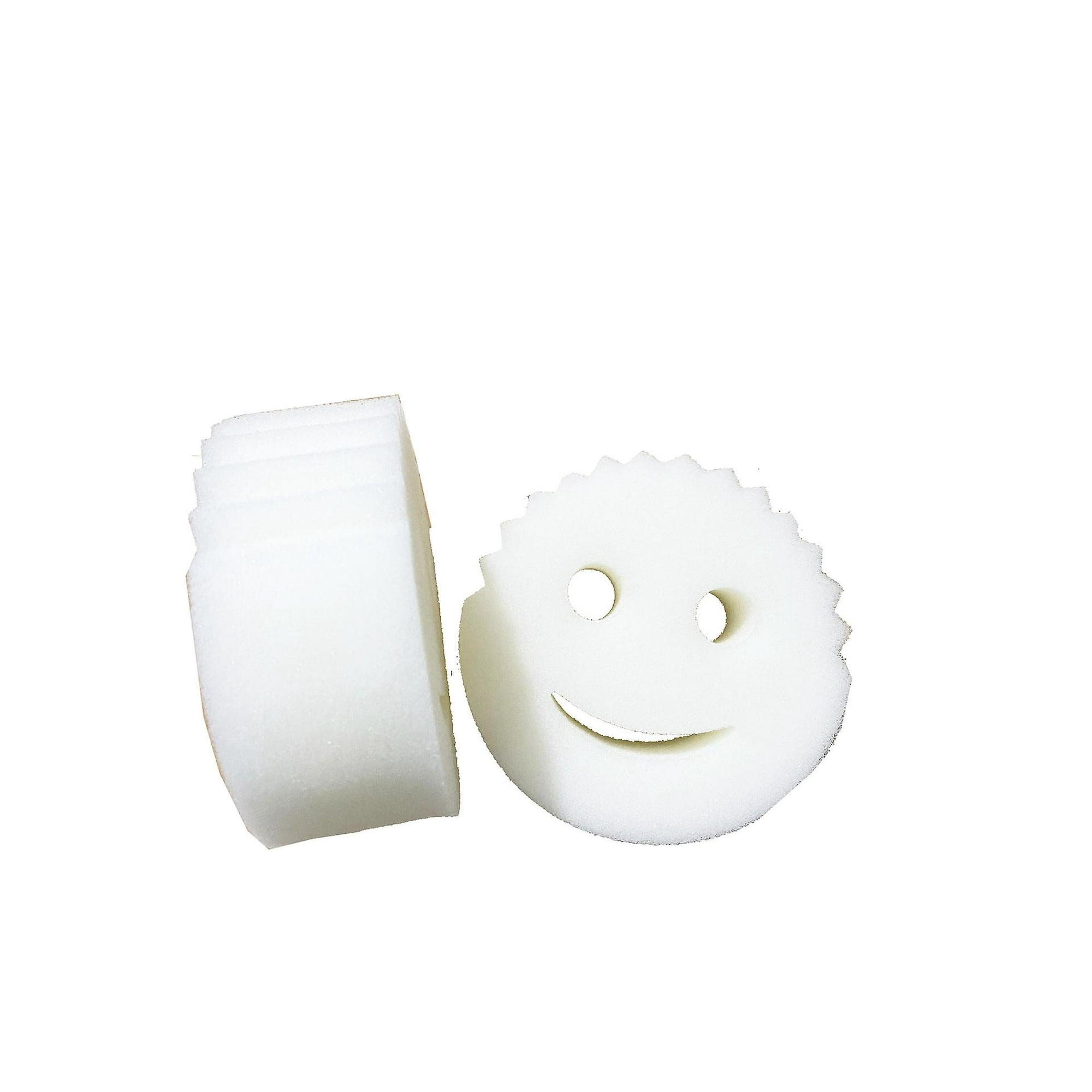 Éponge absorbant l'huile, coton absorbant l'huile à haute efficacité, éponge  filtrante en forme de visage souriant mignon (10 paquets)
