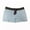 Gray, variant on XBASW Women's Boxer Panties Comfort Underwear Soft Safety Panties Seamless Boxer Briefs One Size
