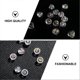 thumbnail image 3 of 6 Pcs Transparent Silicone Earring Backs Earring Stoppers Jewelry Accessories, 3 of 4