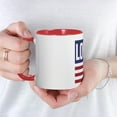 thumbnail image 5 of CafePress - Love America Mug - 11 oz Ceramic Mug - Novelty Coffee Tea Cup, 5 of 6