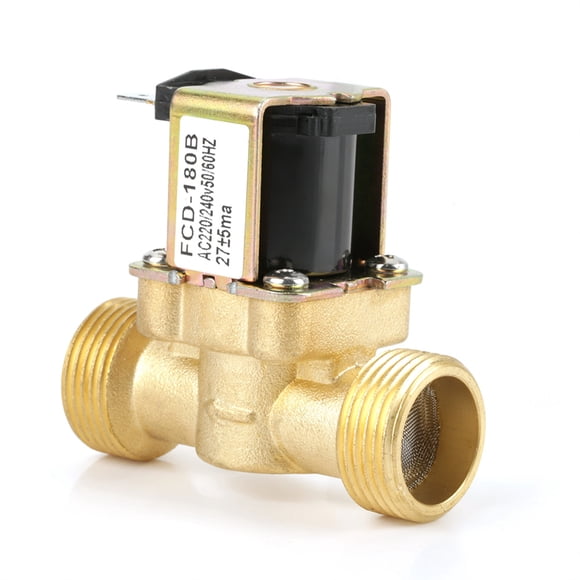Válvula solenoide, válvula eléctrica de agua de 2 vías G3/4 Válvula solenoide cerrada normal Artesanía excepcional