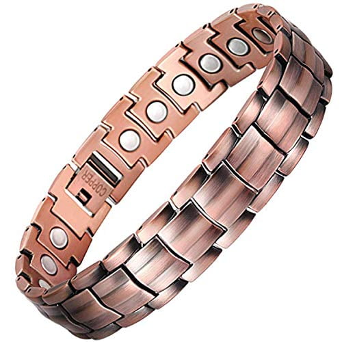 Amazon.com: Touchstone Copper healing bracelet Tibetan style. Hand forged  with solid and high gauge pure copper. Set of 3 different designs in rope  braid style.: Clothing, Shoes & Jewelry