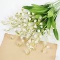 thumbnail image 6 of HuiXinOu 6-Pack Artificial Lily of the Valley Bouquet, Realistic Fake Flower Bunch, Perfect for Wedding, Home Decor, Wind Chimes and Photography Props, 6 of 6