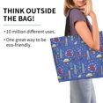 thumbnail image 2 of Fotbe New-York City Bolsa Tote Estética de Lona con Estampado para Mujer - Bolsa Reutilizable de Hombro Casual para Vacaciones, Compras, Trabajo y Gimnasio, 2 of 8