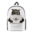 thumbnail image 2 of Cat Holding 2 Album 2hollis Merch Backpack Rapper Bags Unisex Fashion Casual Streetwear Shoulders Bag, 2 of 4