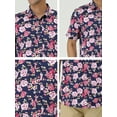 thumbnail image 6 of Men's Button Up Allover Floral Shirt, 6 of 6