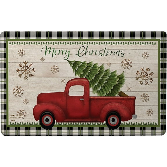 Briarwood Lane Merry Christmas Pickup Truck Comfort Mat