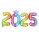 thumbnail image 1 of Globos grandes de Año Nuevo 2025, decoraciones de Año Nuevo, suministros para fiestas, globos metálicos para el hogar y el hotel, 1 of 8