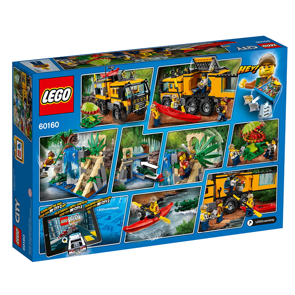 60160 LEGO City Jungle Mobile Lab 2017 Building Kit 426 Pcs