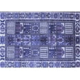 thumbnail image 1 of Ahgly Company Indoor Rectangle Persian Blue Traditional Area Rugs, 5' x 8', 1 of 4