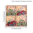 thumbnail image 3 of Christmas Wooden Pendant Merry Christmas Tree Decoration for Home 2024 Christmas Ornament Xmas Navidad Gifts Happy New Year 2025, 3 of 5