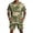 Khaki, variant on Dwelliawo Men's Tree Camo Print 2 Piece Outfit Casual Button Up Shirt and Drawstring Shorts Set, Lightweight Breathable Summer Outfits for Beach Vacation Daily Wear Army Green 2xL