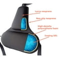 thumbnail image 3 of Tektrum Orthopedic Firm Gel Foam Back Support Lumbar Cushion for Home/Office Chair, Car Seat - Best for Back Pain, Sciatica, Tailbone Pain Relief, Improve Posture - Black (TD-GS1507-BLK), 3 of 6