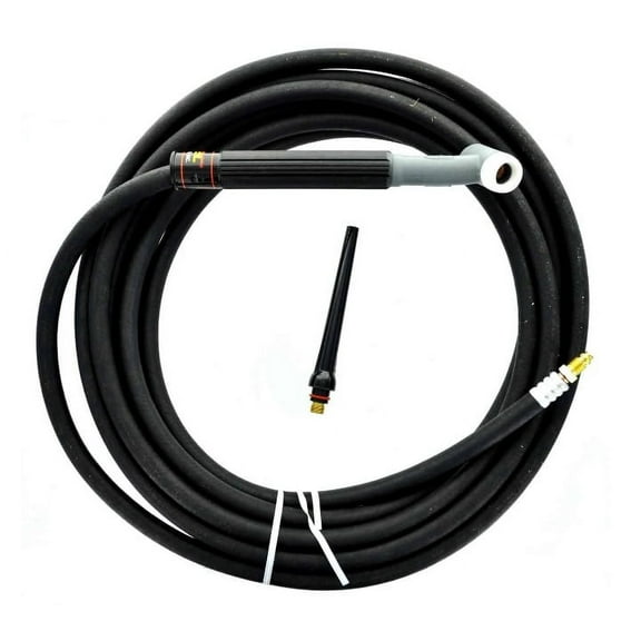 Weldtec WT-17F-12RT TIG Torch Kit, 12.5', Flex Head, Twister Cable, Rubber