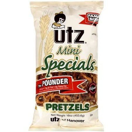 Utz Quality Foods Utz Specials Pretzels, 16 oz