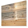 thumbnail image 1 of Design Art - Dark Tropical Sand Beach at Sunset, 1 of 5
