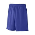 thumbnail image 2 of Augusta S Mini Mesh League Shorts Purple 733, 2 of 2