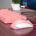 thumbnail image 4 of DPI Réglage Capteur Optique Souris de Jeu - Éclairage Chroma RGB - 6 Boutons Programmables Rose, 4 of 8