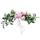 thumbnail image 2 of Flores clásicas de seda artificial para decoración del hogar, habitación, jardín, dintel, fiesta, rosa, 2 of 9