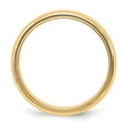 thumbnail image 7 of 10K Yellow Gold 5mm Milgrain Half Round Band Ring Size 5, 7 of 7