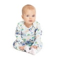 thumbnail image 4 of Disney Stitch Unisex Baby Easter Long Sleeve Bodysuit with Matching Joggers, 2-Piece Set, Sizes Newborn-12M, 4 of 7
