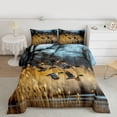 thumbnail image 2 of Castle Fairy Mallard Duck Twin Comforter Sets,Animal Bedding Set,Lake Life Bedding Set, 2 of 8