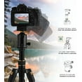 Kodak 63” Camera Stand: Tripod & Monopod with 360° Ball Head - Walmart.com