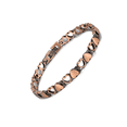 thumbnail image 1 of Pulsera De Cobre Puro Mujer Terapia Magnética Para Artritis Xtellar bronce, 1 of 3