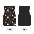 thumbnail image 2 of Zufioo Animal Koi Fish Print Car Floor Mats Four-piece Set, Car Interior Accessories - Corrosion-resistant, Non-Slip, Suitable for Cars, Trucks, Vans, 2 of 7