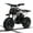 Black, variant on SAY YEAH Mini Bike,Kids Supermoto 50cc Dirt Bike with 13" Knobby Tires & 25MPH Top Speed,Ages 8+,38*27*22in,Black