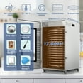 thumbnail image 4 of CERCKER Rotary Commercial Food-Dehydrator Machine 16 Trays, 17.52ft² Large Dehydrator for Jerky, 1500w Stainless Steel  Meat Dryer 190℉ Temperature Control, 4 of 9