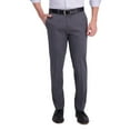 thumbnail image 1 of Haggar Pantalon Kaki pour Homme, Coupe Droite, devant Plat, Sans Repassage, Gris Chiné, 40x32, 1 of 1