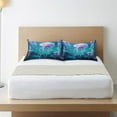 thumbnail image 6 of Coolnut Luminous Jellyfish Pillowcase for Hair and Skin Silk Pillowcase Standard Size 20 ×26Inn, Soft and Breathable Slippery Satin Pillowcase Covers for Sleep Decor Giftsation 1026, 6 of 7