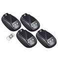 thumbnail image 4 of davian Light Rooftop Cab Clearance Lamp Replace Spare Garage Repairing Solar Powered Waterproof 7 Light Colors with Remote 4Pcs Light, 4 of 8