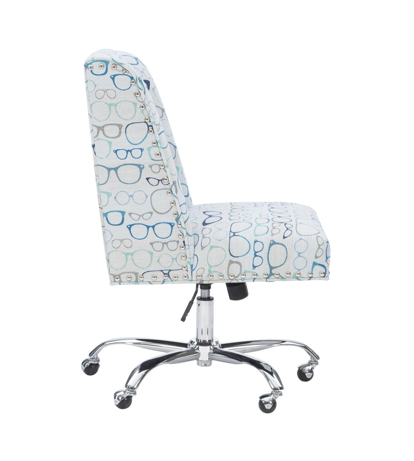 Chaise de bureau Monroe imprimée lunettes