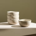 thumbnail image 5 of Stone Lain Mirella 4-Piece Bowl Set Stoneware, Beige, 5 of 6