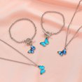 thumbnail image 4 of Conjunto De Pulseras De Collar De Mariposa Coreana Retro Para Mujer Gargantilla Cadena Colgante Accesoriospangjing, 4 of 4