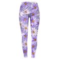 thumbnail image 4 of vigerkar Stretch Tummy Control Leggings for Women Lightweight Yoga Pants (Purple, XL), 4 of 6