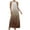 Coffee, variant on Dvprdro Women's Summer Dress Fashion Gradient Halter Neck Sleeveless A Line Backless Flowy Casual Loose Beach Sun Long Maxi Dress