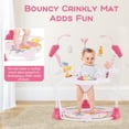 thumbnail image 4 of INFANS Baby Activity Center, 3 in 1 Play Center Jumpers and Bouncers with Music, Lights, Interactive Toys, 360°Rotating Seat, 3 Adjustable Heights, Exersaucer Learning Toys for Baby 6-12 Months, 4 of 9