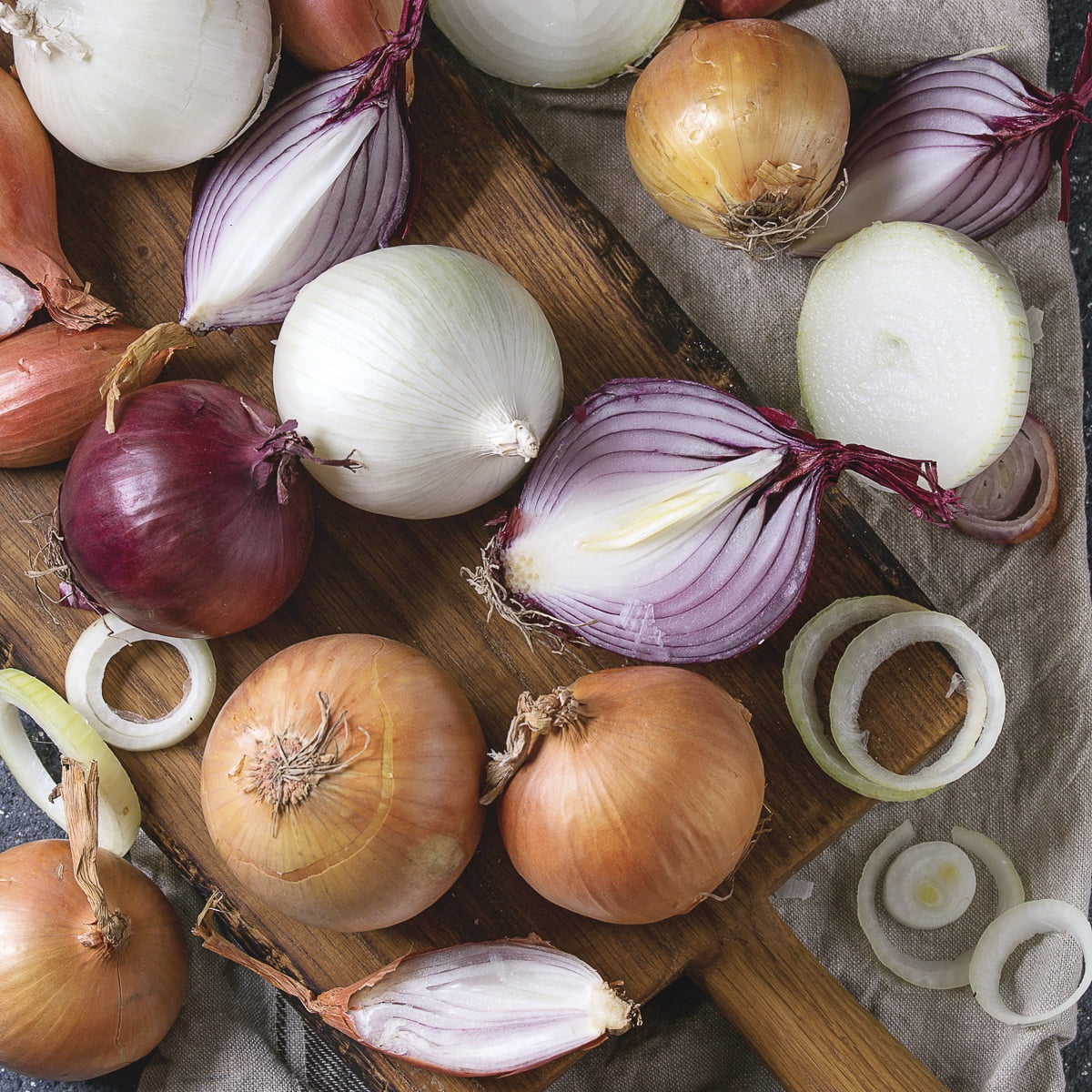 Van Zyverden Fresh Crop Onion Blend Set of 250 Bulbs White Full Sun