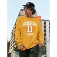 thumbnail image 2 of Georgia D League Sports Style Sweatshirt Men -Image by Shutterstock, Male XX-Large, 2 of 4