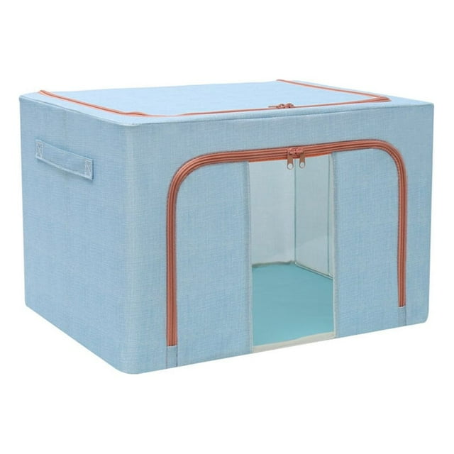 Toystoory Caja de clasificación Oxford a prueba de polvo, cesta plegable a prueba de humedad, organizador de juguetes, armario de dormitorio, suéter de Almacenamiento y organización del hogar Azul Toystoory HA071796-02