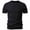 Black, variant on WIZUTIZ Men's Knitted Shirt Solid Cable Knit Vintage Short Sleeve Pullover Round Neck Lightweight Breathable Retro Summer Top Casual Everyday Shirt